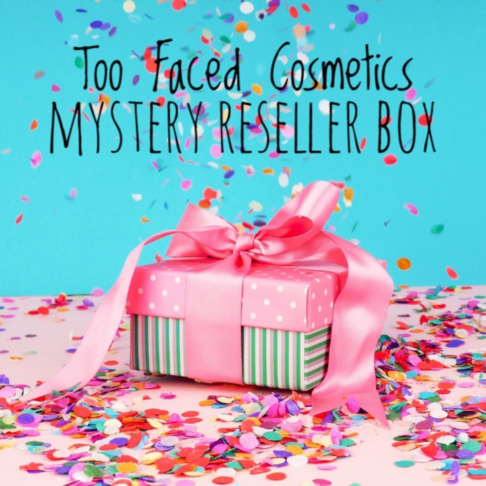 NEW TOO FACED BEAUTY MYSTERY BOX RESALE RESELLER MAKEUP 4 PIECE LOT BUNDLE